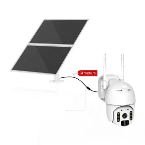 3 MP Solar Sistem 4G Sim Kartlı Speed Dome PTZ Kamera AV-M04