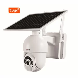 2 MP Full HD 1080P 4G PTZ Solar Sistem Telefon Kontrollü Smart Kamera AV-S410