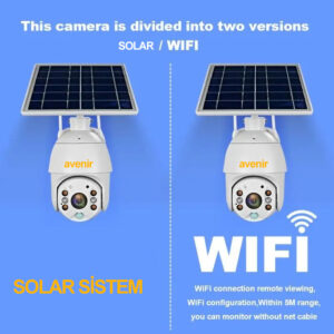 2 MP Solar Ptz H.264+ Speed Dome Wifi Kamera AV-S250